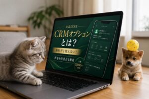 公式LINEのCRMオプションとは？