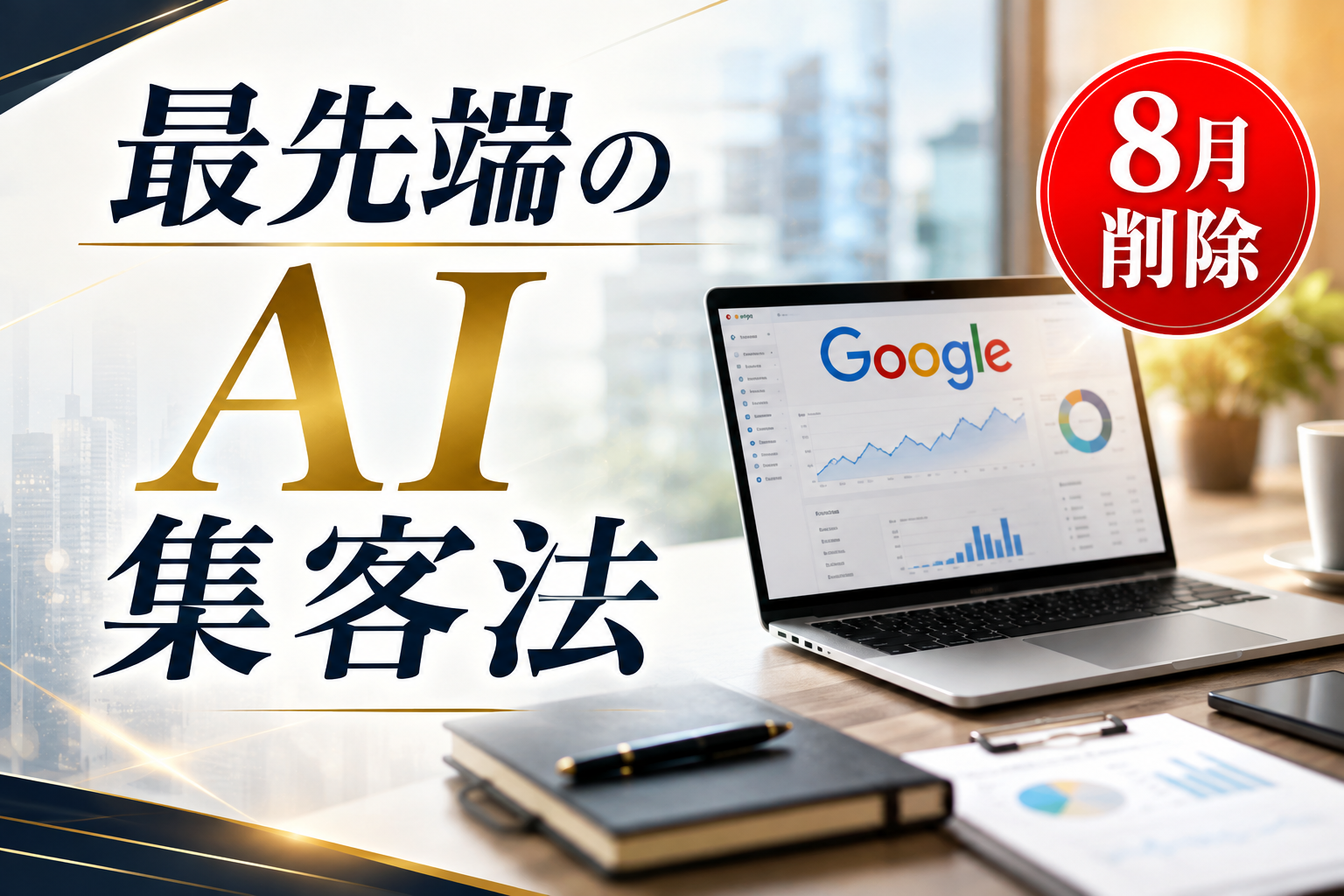 最先端のAI集客法